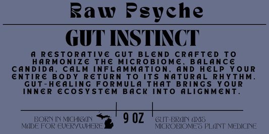 Gut Instinct Tincture (with microbiome + candida support)