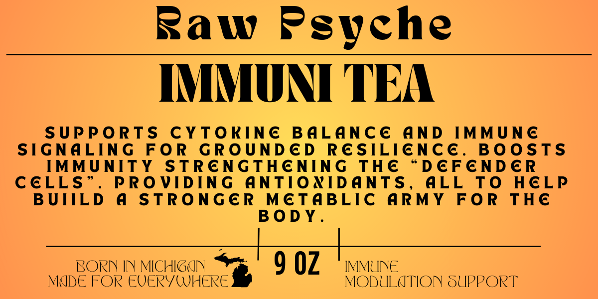 Immuni Tea Tincture - raw psycheTIN-IMMUNITINCTURE-1OZraw psyche1 oz