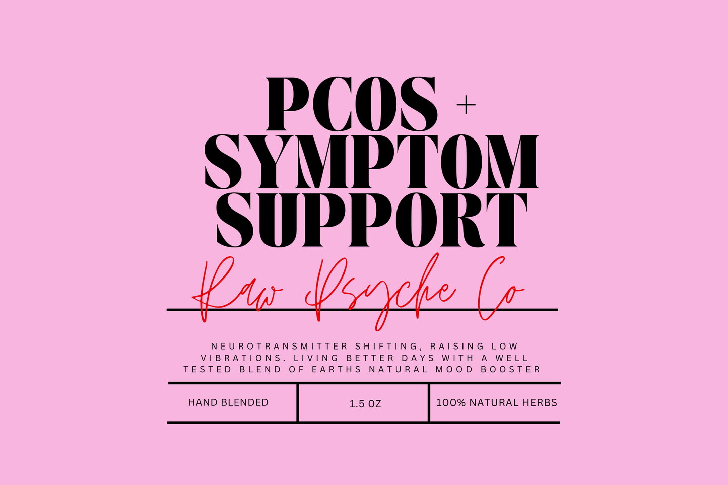 PCOS+ - raw psycheraw psyche