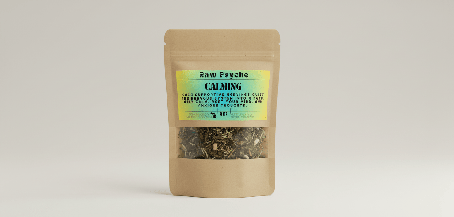 Calming - raw psycheTEA-CALMING-BAGraw psyche9 oz Bag
