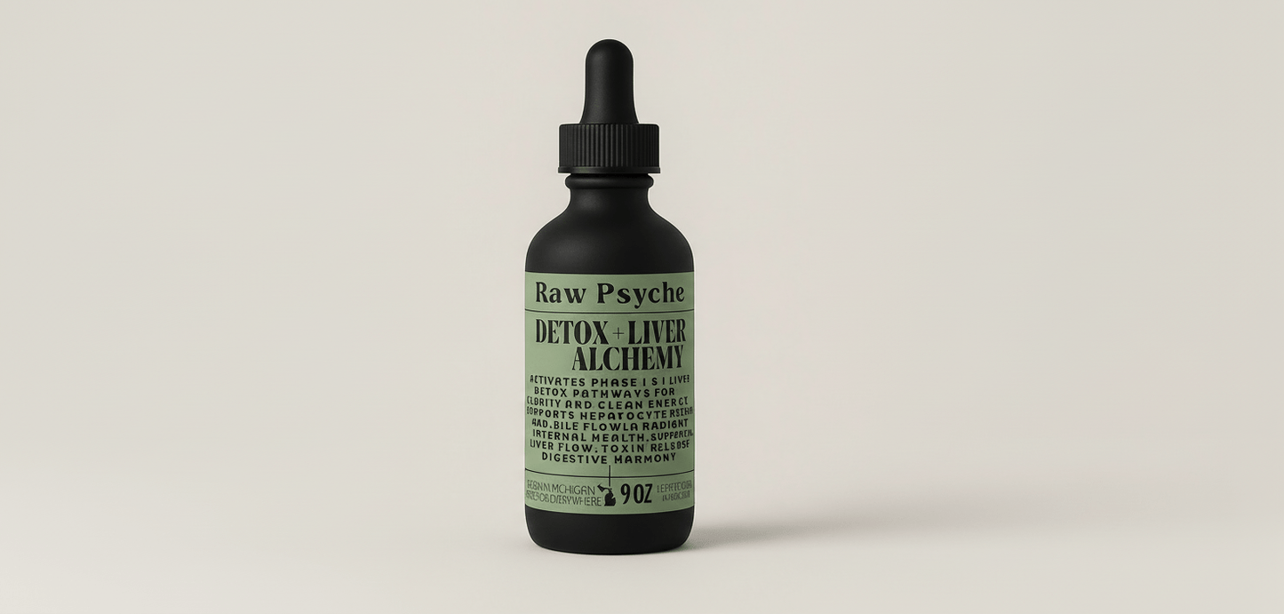 Detox: Liver Alchemy Tincture - raw psycheTIN-DETOXLIVERALCHEMY-2OZraw psyche2 oz