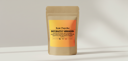 Divergent Shrooms Kraft Bag