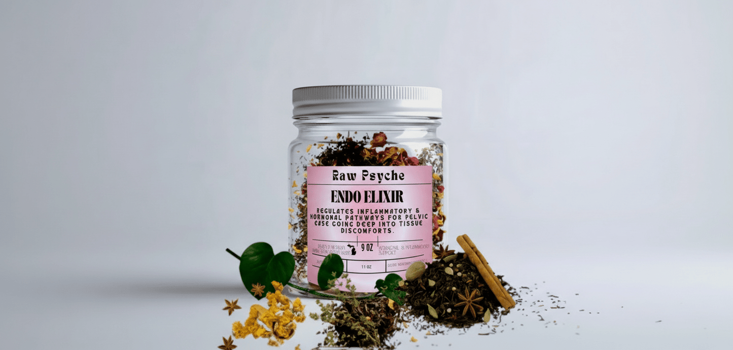 Endo Elixir - raw psycheTEA-ENDOELIXIR-JARraw psyche11 oz Jar