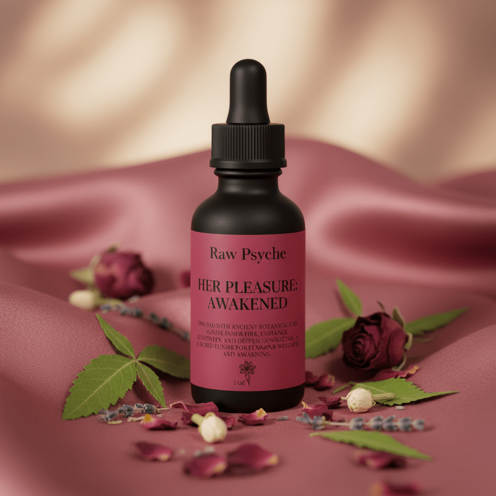 Her Pleasure: Awakened Tincture - raw psycheTIN-HERPLEASURE-1OZraw psyche1 oz