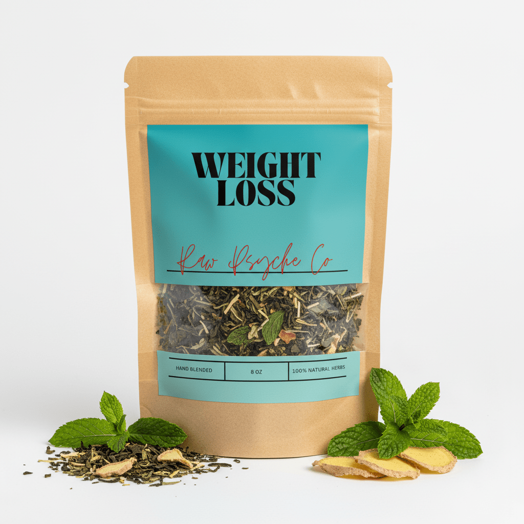Weight Loss Support Herbal Blend (8 oz) - raw psycheraw psyche