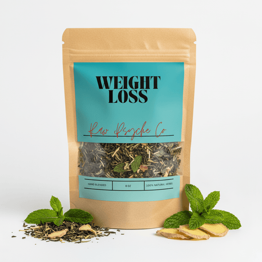 Weight Loss Support Herbal Blend (8 oz) - raw psycheraw psyche