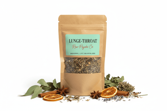 Lunge - Throat Support Herbal Blend - raw psycheraw psyche10 oz