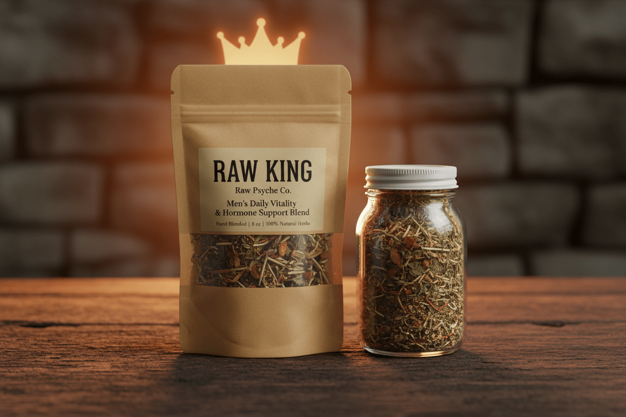 Raw King - Men's Daily Vitality & Hormone Support - raw psycheraw psyche